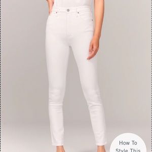 Abercrombie & Fitch High Rise Jean Legging